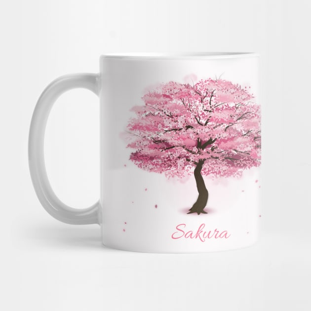 Sakura Tree Blossom by HolidayBug